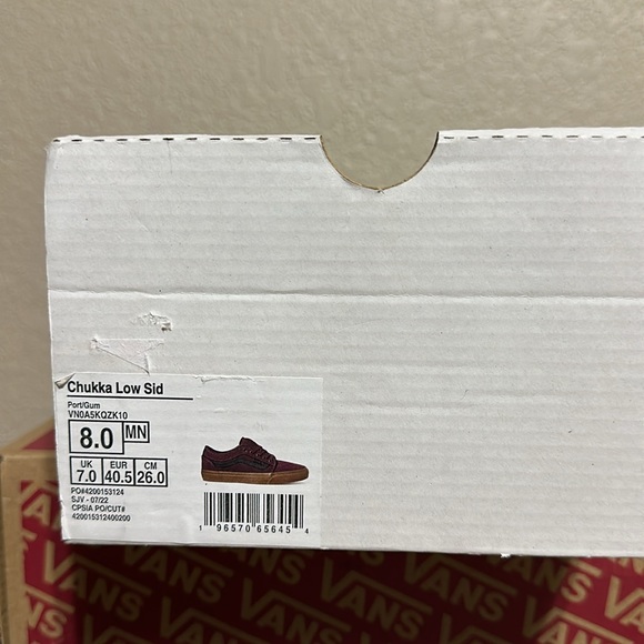 Vans Chukka Low Sid Port Gum pop Cush - Picture 10 of 10